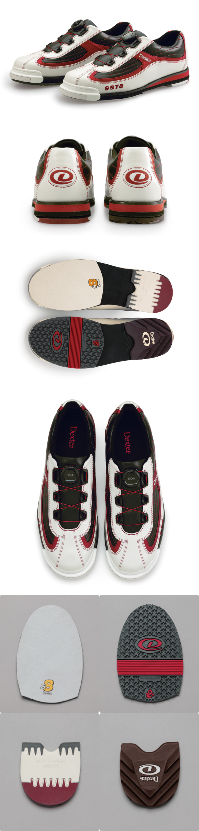 ボウリング用品 ボウリングシューズ ABS SST8・TPU・ジャパンモデル・2022年モデル