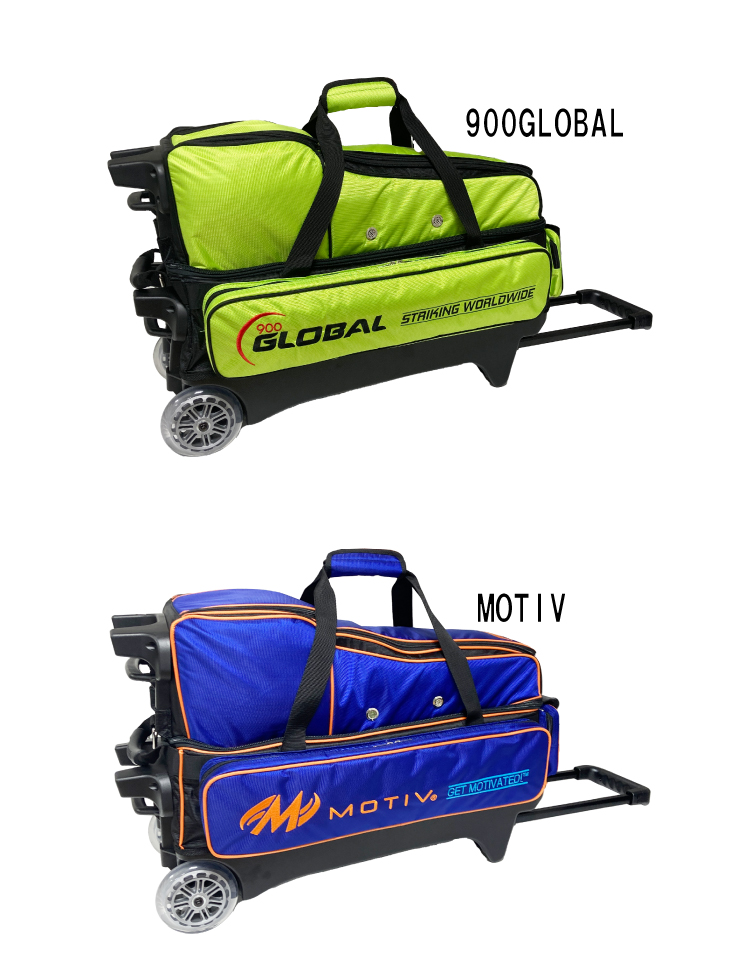 ボウリング用品 ボウリングバッグ ABS　4ボールツアーバッグ　2023 BLAND BAG BGO3000　BMV3000　900GLOBAL　MOTIV