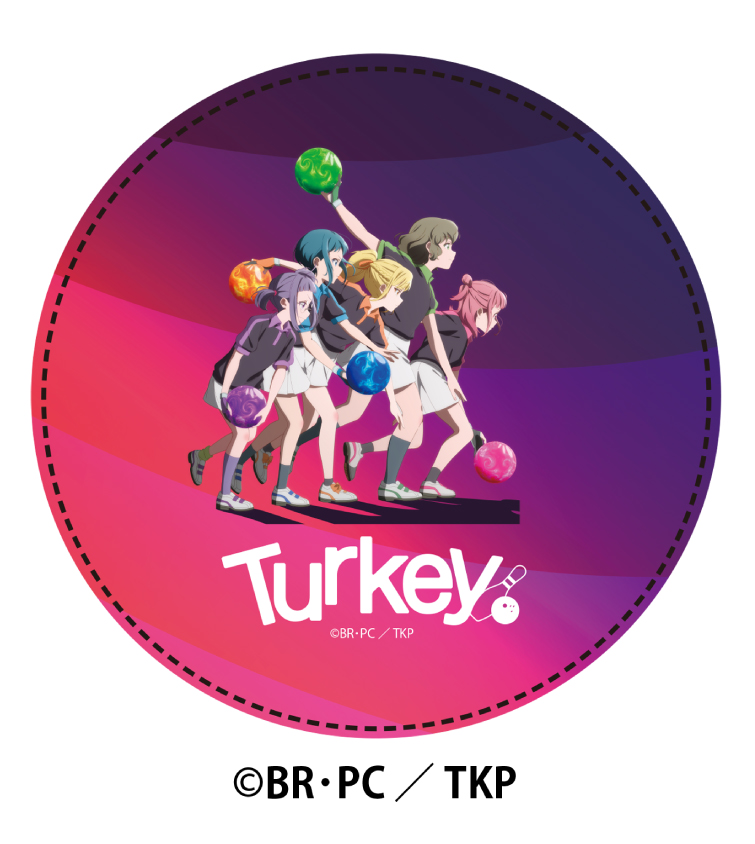ボウリング用品  ボウリング　Turkey!Leather Pad テレビアニメ「ターキー!」レザーパッド  